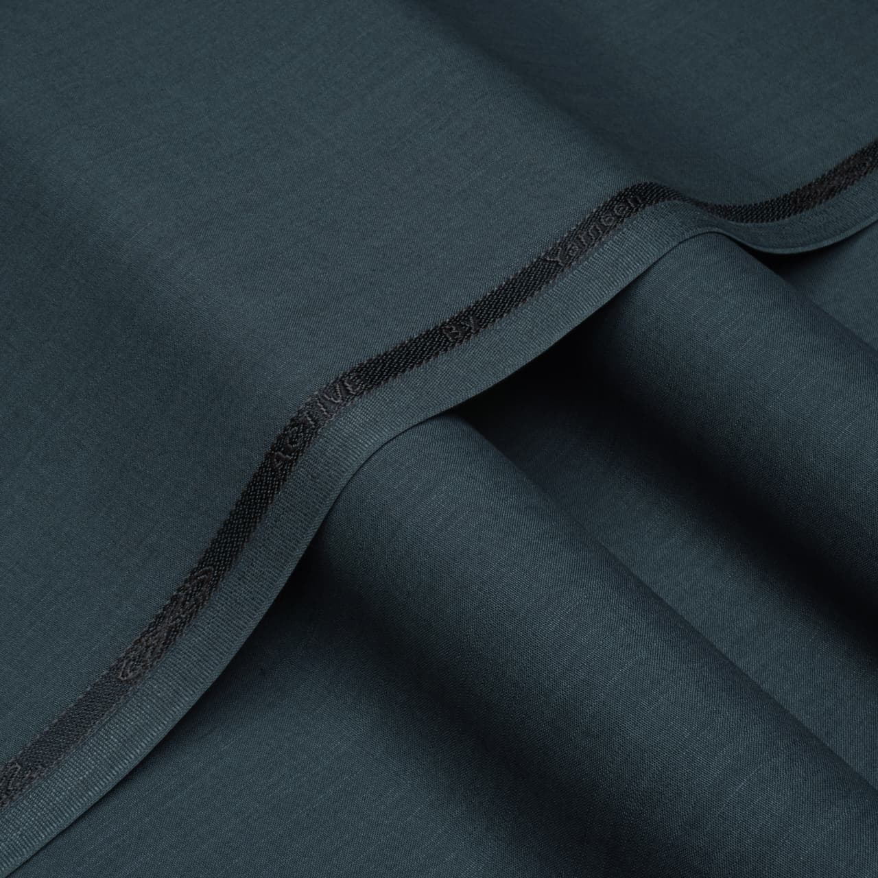 Premium Wash & Wear – Deep Teal Unstitched Fabric