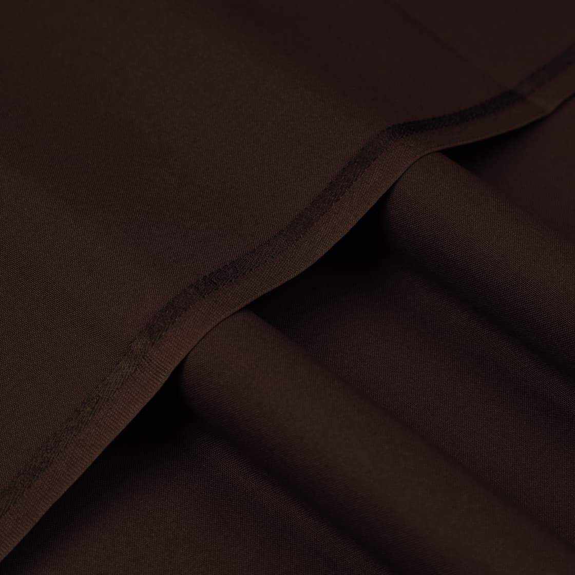 Premium Wash & Wear – Deep Chocolate Brown Unstitched Fabric (Winter Edition)