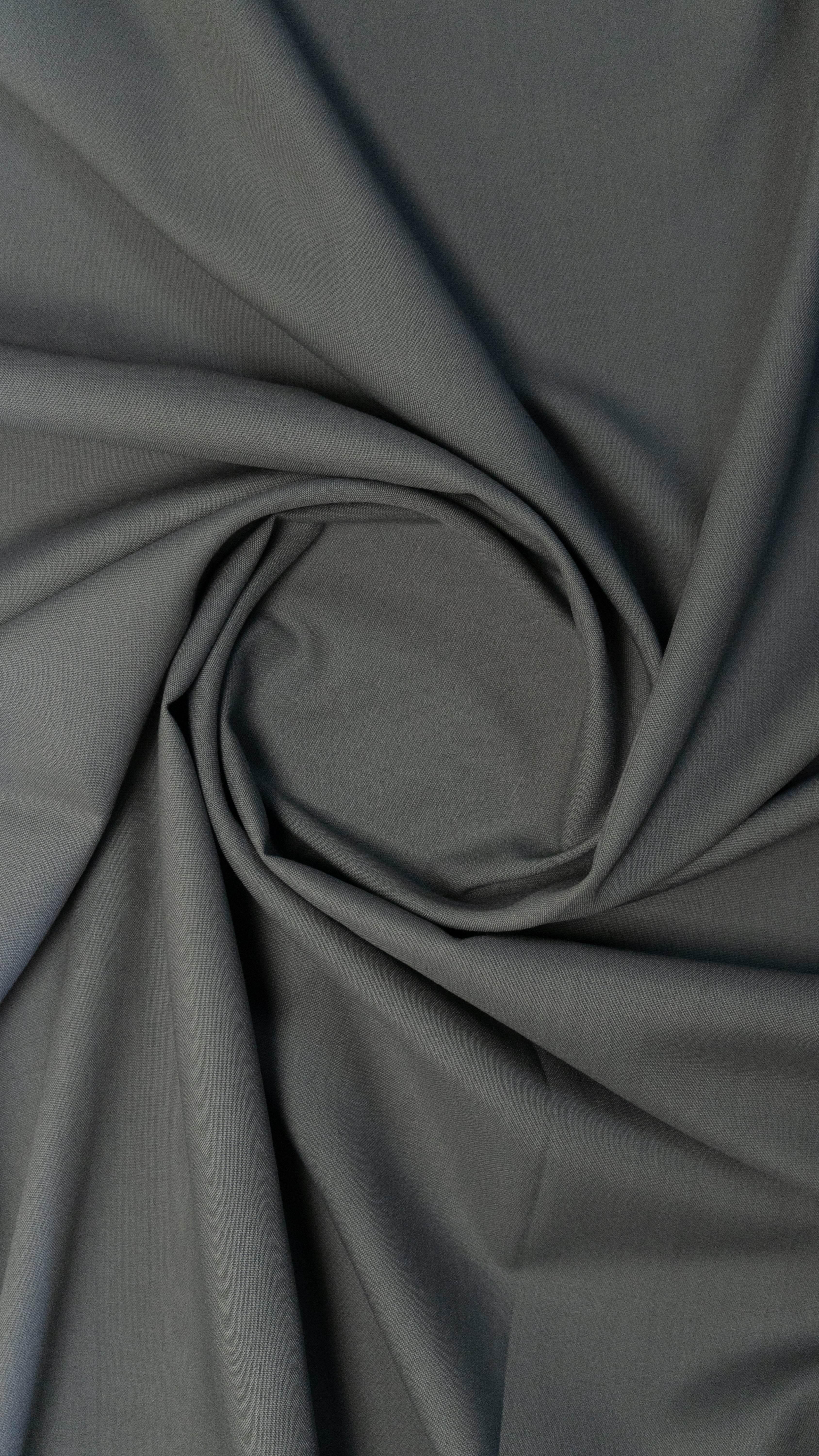 Premium Steel Grey Wash & Wear Fabric | Elegant Matte Finish | Arslan Fabric Pakistan