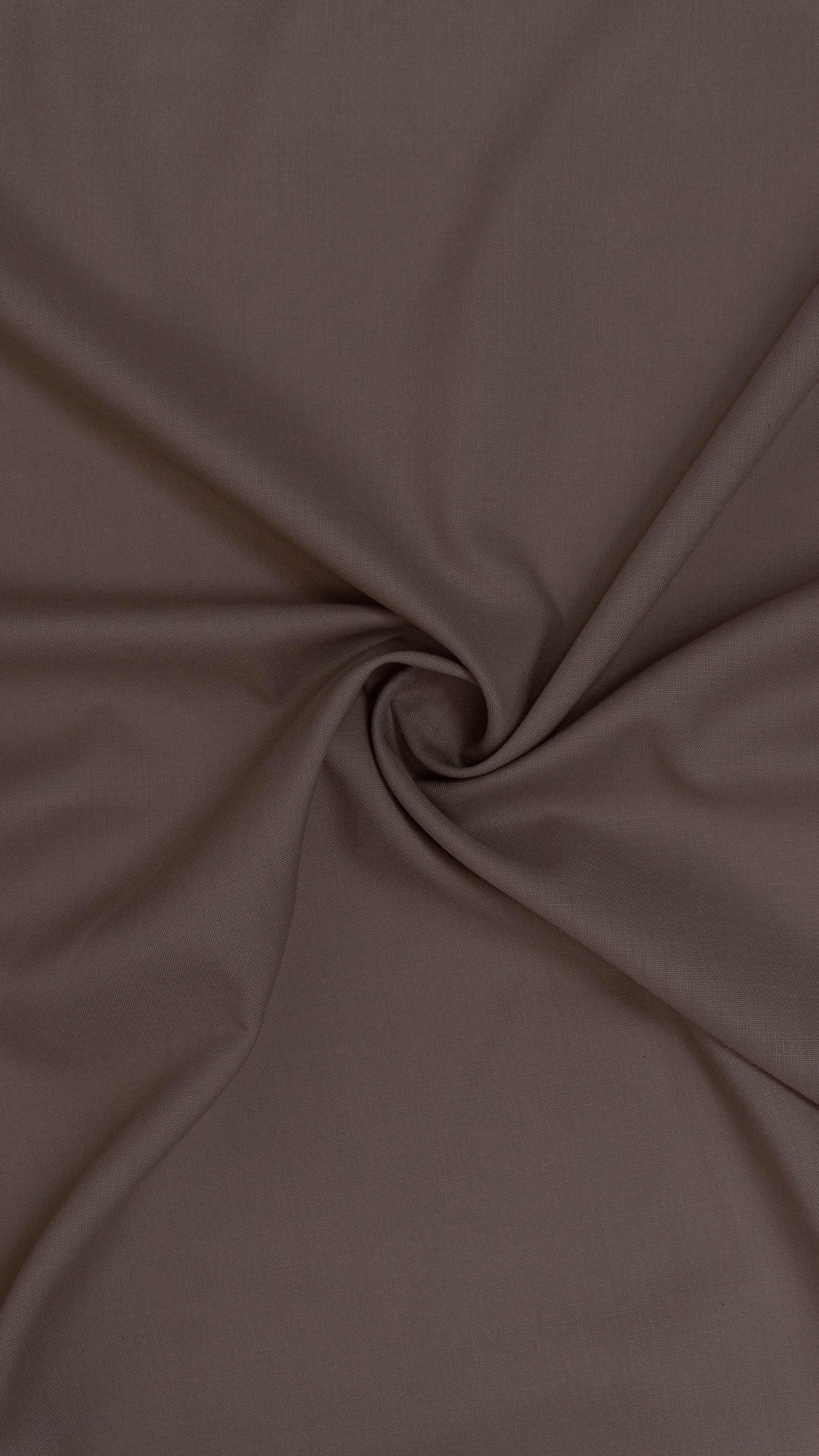 Premium Mocha Brown Wash & Wear Fabric | Smooth Finish | Arslan Fabric Pakistan